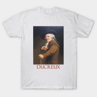 Self Portrait in the Guise of a Mockingbird (1791) by Joseph Ducreux T-Shirt